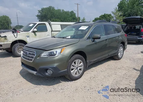 2015 Subaru Outback 2.5I Premium z USA, uszkodzony, nr VIN 4S4BSBFC1F3245165